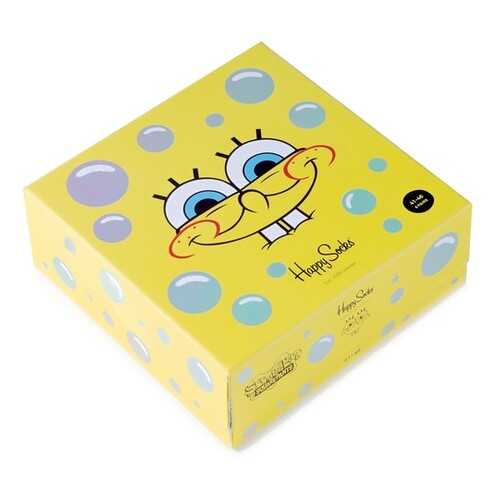 Носки Happy Socks SpongeBob 6 разноцветные 40-46 в Пижама Пати
