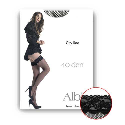 Чулки женские Pierre Cardin Cr ALBI0 черные 3 в Пижама Пати