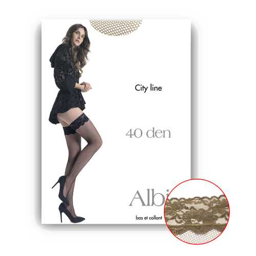 Чулки женские Pierre Cardin Cr ALBI0 телесные 3 в Пижама Пати