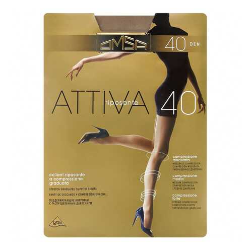 Колготки Omsa ATTIVA 40 / Daino (Загар) / 4 (L) в Пижама Пати