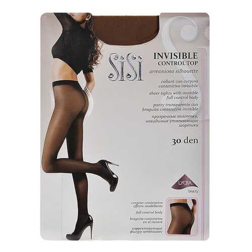 Колготки SiSi INVISIBLE CONTROL TOP 30 / Moka (Шоколад) / 3 (M) в Пижама Пати