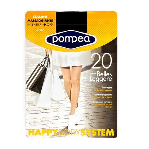 Колготки женские Pompea HBS 20 den черные 4 в Пижама Пати