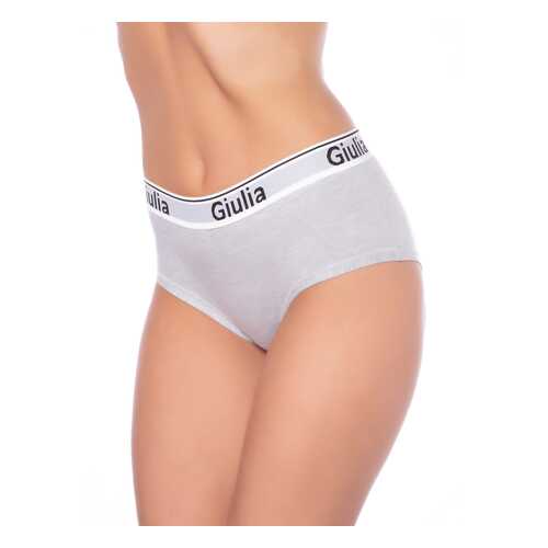 Трусы женские Giulia COTTON CULOTTE серые L в Пижама Пати